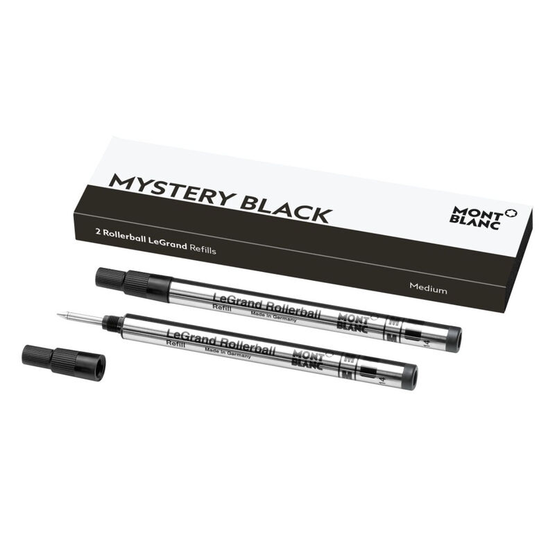 Montblanc - 2 x Rollerball LeGrand Refills (M) Mystery Black image number 0